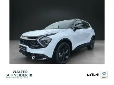 Gebraucht Kia Sportage 179 PS (131 kW) 2024 Carraraweiss met./schwar SUV
