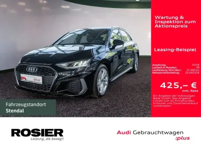 Gebraucht Audi A3 S-Line 150 PS (110 kW) 2022 Schwarz / mythosschwarz Limousine
