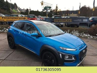 Gebraucht Hyundai Kona Premium 177 PS (130 kW) 2019 Blau SUV