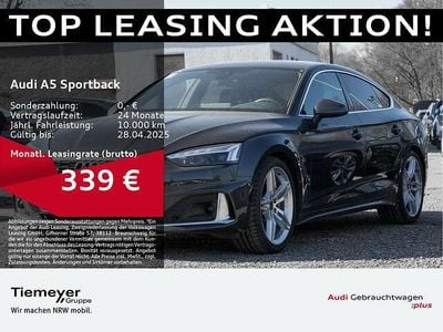 Gebraucht Audi A5 Sportback S-Line 204 PS (150 kW) 2024 Manhattangrau metallic Kleinwagen