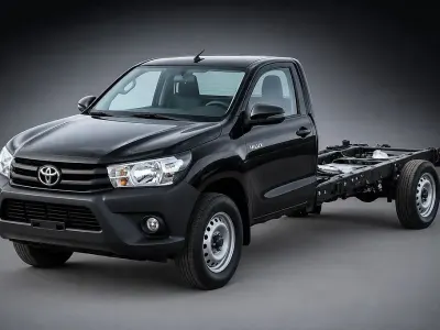 Neu Toyota HiLux 150 PS (110 kW) 2026 Schwarz Pickup