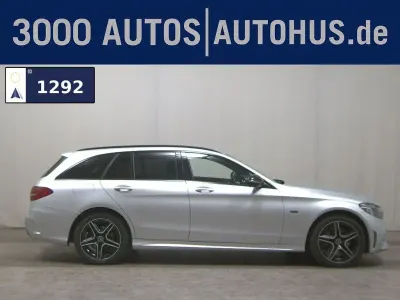 Gebraucht Mercedes C300e AMG line 306 PS (225 kW) 2020 Silber Limousine
