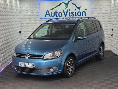 Gebraucht VW Touran Comfortline 105 PS (77 kW) 2014 Blau Van / Kleinbus