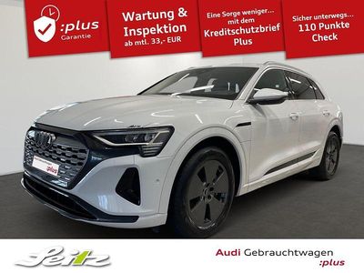 Gebraucht Audi Q8 e-tron Advanced Plus 300 kW (408 PS) 2023 Gletscherweiß metallic SUV