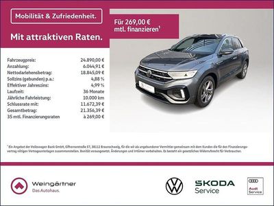 Grau Gebraucht 2022 VW T-Roc IQ Drive SUV | 24.890 € (Guter Preis)