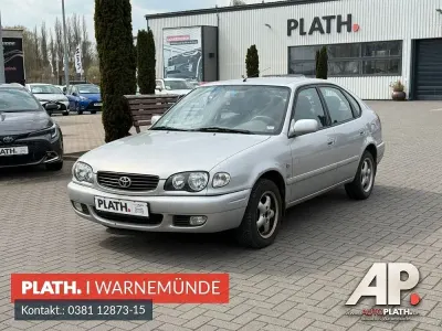 Brugt Toyota Corolla 110 HK (80 kW) 2001 Sølv Sedan