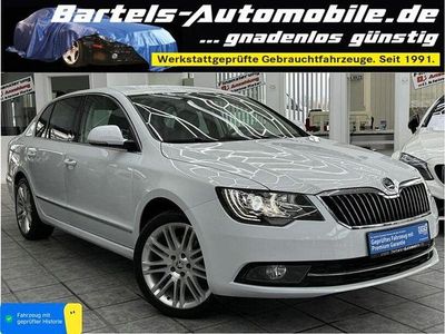 Gebraucht Skoda Superb Elegance 170 PS (125 kW) 2015 Moonweiss metallic Limousine