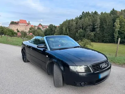 Gebraucht Audi A4 Cabriolet 173 PS (127 kW) 2002 Schwarz Cabrio