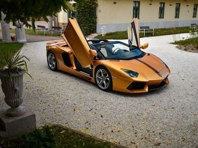 Gebraucht Lamborghini Aventador 700 PS (514 kW) 2015 Orange Cabrio