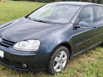 Gebraucht VW Golf VI United 102 PS (75 kW) 2008 Blau Kleinwagen