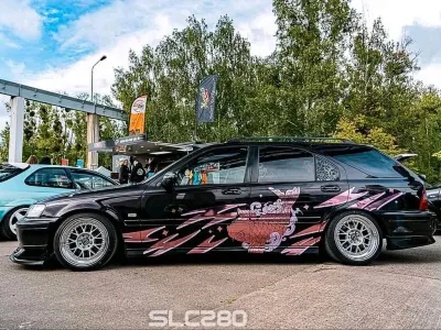 Gebraucht Honda Civic LS 116 PS (85 kW) 1998 Schwarz Kombi