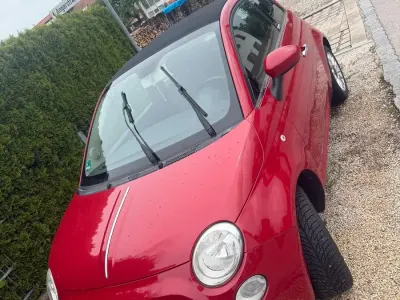 Gebraucht Fiat 500C 69 PS (50 kW) 2010 Rot Cabrio