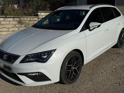 Usata Seat Leon ST FR 150 CV (110 kW) 2019 Bianco Station wagon