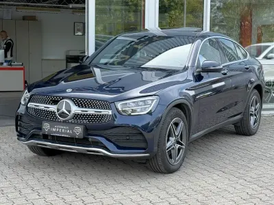 Usata Mercedes GLC400d AMG 330 CV (242 kW) 2021 Blu Berlina