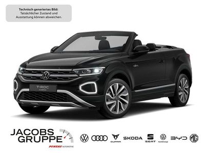 Gebraucht VW T-Roc Cabriolet Goal 150 PS (110 kW) 2025 Deep black Cabrio
