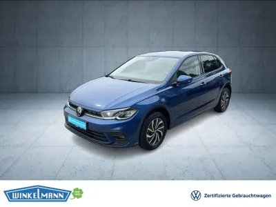 Gebraucht VW Polo Life 80 PS (58 kW) 2022 Blau Kleinwagen