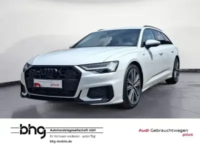 Gebraucht Audi A6 Design 286 PS (210 kW) 2025 Gletscherweiß metallic Kombi