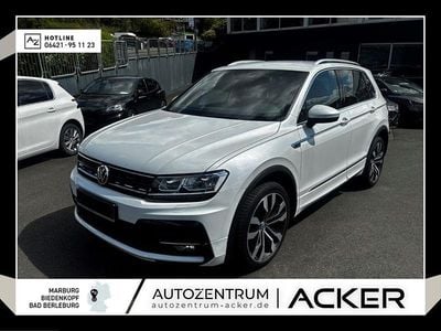 Usata VW Tiguan R-line 220 CV (161 kW) 2018 Bianco SUV