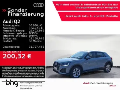 Gebraucht Audi Q2 Advanced 150 PS (110 kW) 2025 Grau SUV