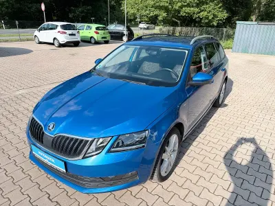 Gebraucht Skoda Octavia Clever 116 PS (85 kW) 2018 Blau Kombi