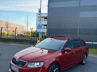 Gebraucht Skoda Octavia vRS 184 PS (135 kW) 2016 Rot Kleinwagen
