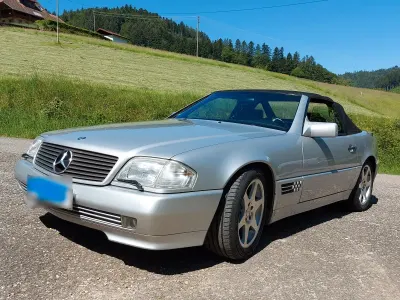 Gebraucht Mercedes SL320 Edition 1996 Silber Cabrio