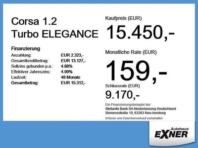 Usata Opel Corsa Elegance 101 CV (74 kW) 2023 Nero Utilitaria