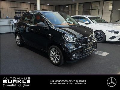 Schwarz Gebraucht 2017 Smart ForFour Passion Kleinwagen | 10.450 € (Fairer Preis)