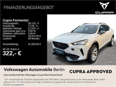 Gebraucht Cupra Formentor 150 PS (110 kW) 2024 Candy weiß SUV
