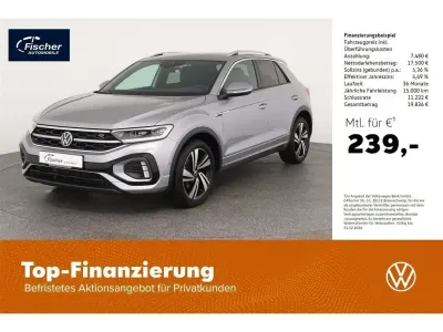 Gebraucht VW T-Roc R-line 150 PS (110 kW) 2022 Pyrit silber metallic SUV