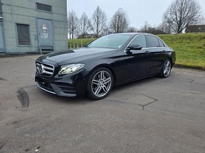 Gebraucht Mercedes E220 AMG line 194 PS (142 kW) 2017 Schwarz Limousine