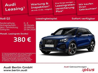 Gebraucht Audi Q2 Advanced Plus 150 PS (110 kW) 2025 Navarrablau metallic SUV
