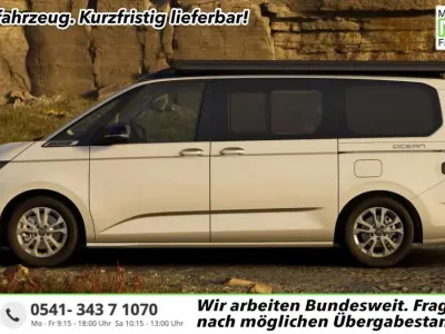 Neu VW California California 150 PS (110 kW) 2026 Candyweiß / dach: schw... Van