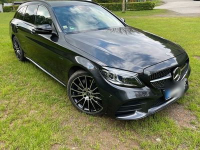 gebraucht Mercedes C300e T 9G-TRONIC AMG Line AHK Burmester