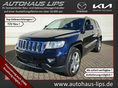 Gebraucht Jeep Grand Cherokee Overland 286 PS (210 kW) 2011 Dunkel blau metallic SUV