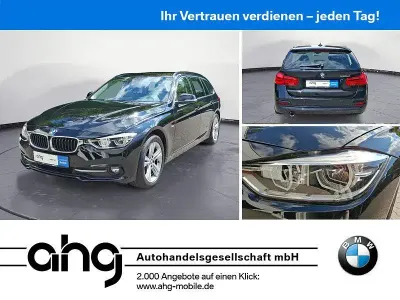 Gebraucht BMW 318 Sport Line 150 PS (110 kW) 2018 Schwarz Kombi
