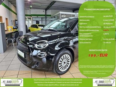 Neu Fiat 500e Red 69 kW (95 PS) 2026 Onyx black Kleinwagen
