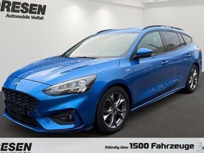 Gebraucht Ford Focus ST-Line X 125 PS (91 kW) 2020 Blau Kombi