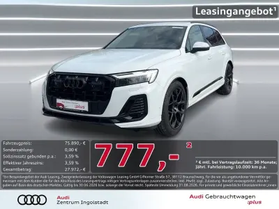 Gebraucht Audi Q7 S-Line 286 PS (210 kW) 2025 Gletscherweiß metallic SUV