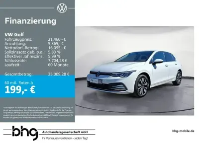 Gebraucht VW Golf VIII Life 110 PS (80 kW) 2024 Weiß Limousine