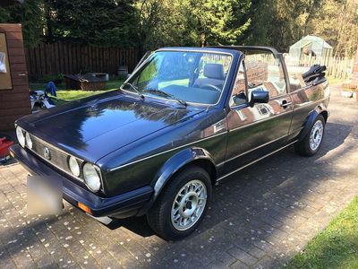 Gebraucht VW Golf Cabriolet 72 PS (52 kW) 1986 Blau Cabrio