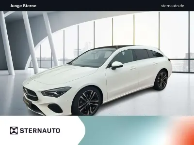 Gebraucht Mercedes CLA180 Shooting Brake Progressive 136 PS (100 kW) 2025 Unilack polarweiß Kombi