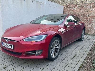 Gebraucht Tesla Model S 350 kW (476 PS) 2017 Rot Kleinwagen
