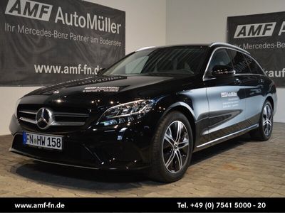 gebraucht Mercedes C200 T d Avantgarde AUTOM.+AHK+DISTRO+LED+NAVI+