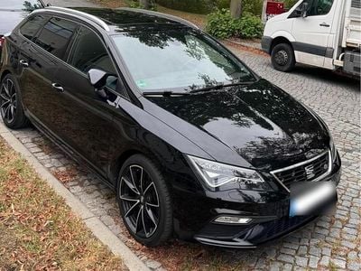 Usata Seat Leon ST FR 190 CV (139 kW) 2019 Nero Station wagon