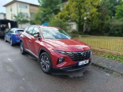 Gebraucht Hyundai Tucson Turbo 150 PS (110 kW) 2021 Rot SUV