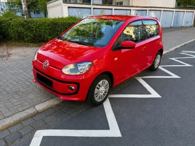Brugt VW up! move up! 60 HK (44 kW) 2015 Rød Hatchback