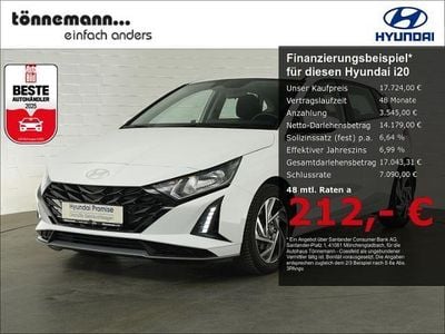 Gebraucht Hyundai i20 Trend 101 PS (74 kW) 2025 Weiss Kleinwagen