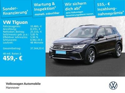 Brugt VW Tiguan R-line 150 HK (110 kW) 2023 Sort SUV