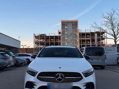Gebraucht Mercedes A250 AMG line 224 PS (164 kW) 2021 Weiß Limousine